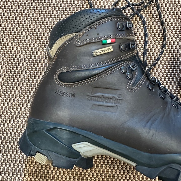 ZAMBERLAN GORE TEX FLEX STM HIKING BOOTS LADIES SIZE 8 - Picture 10 of 16